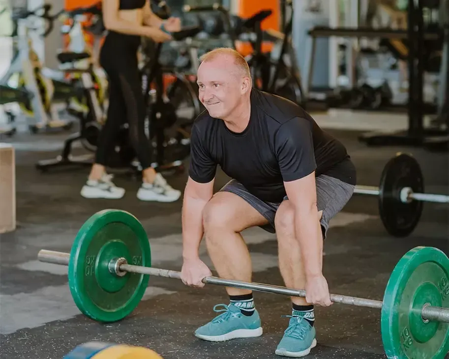 Strength training in the Pronoia performance centre
