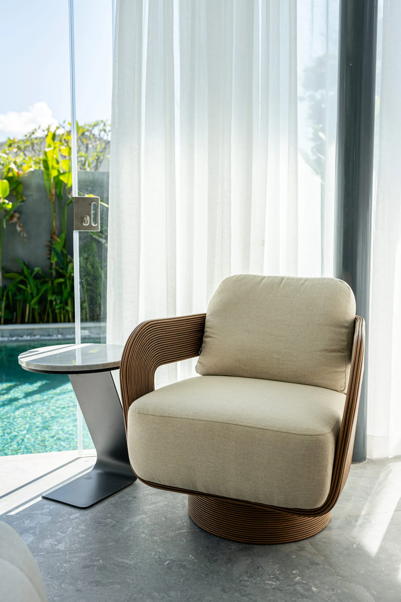 Completed Pronoia one-bedroom villa, Jimbaran — professional photography