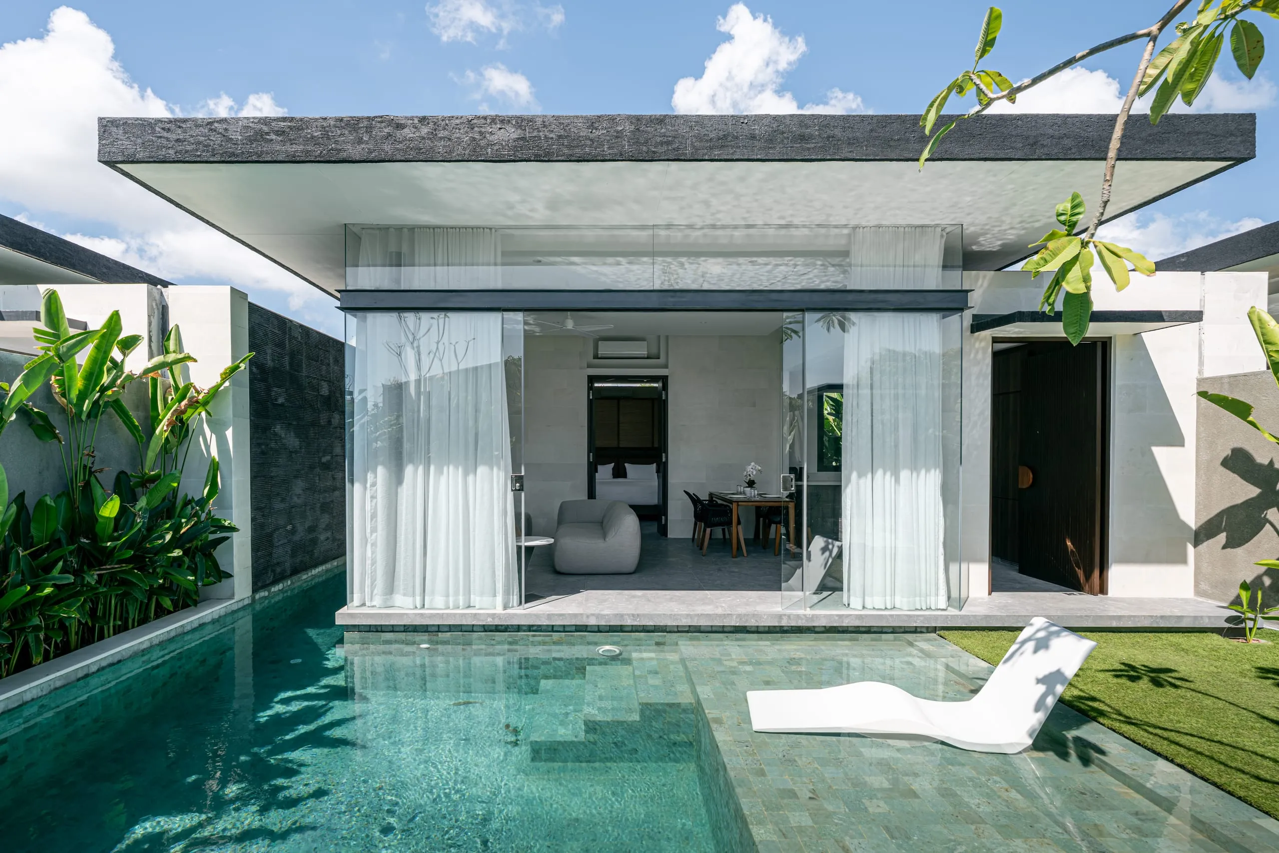 Completed Pronoia one-bedroom villa, Jimbaran — professional photography