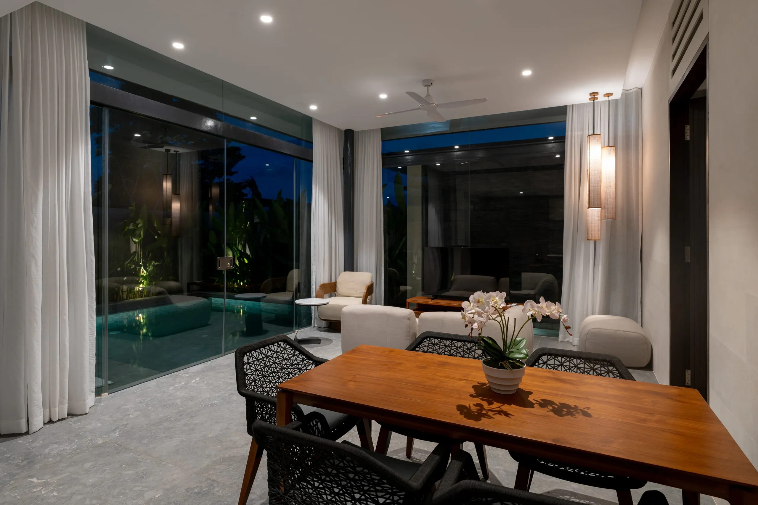 Completed Pronoia one-bedroom villa, Jimbaran — professional photography