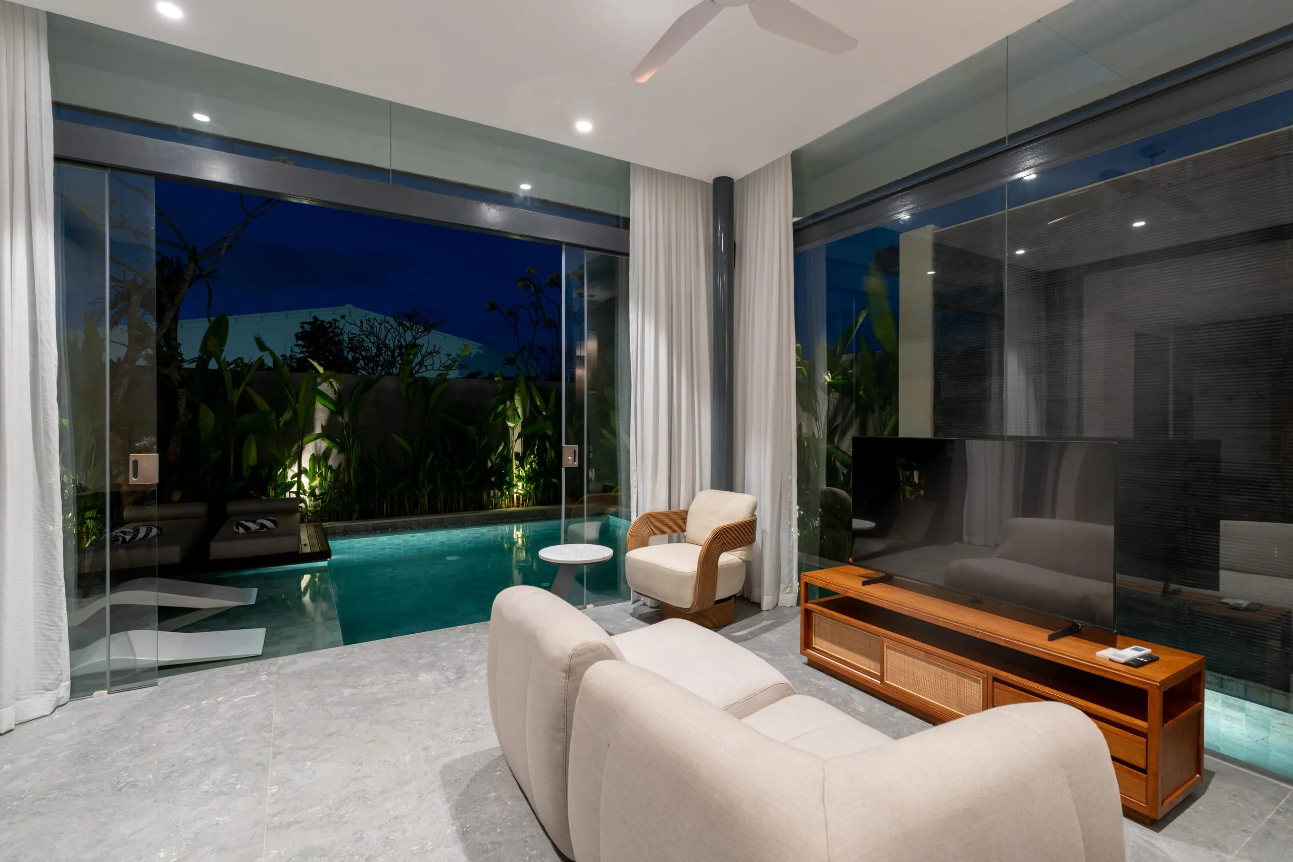 Completed Pronoia one-bedroom villa, Jimbaran — professional photography