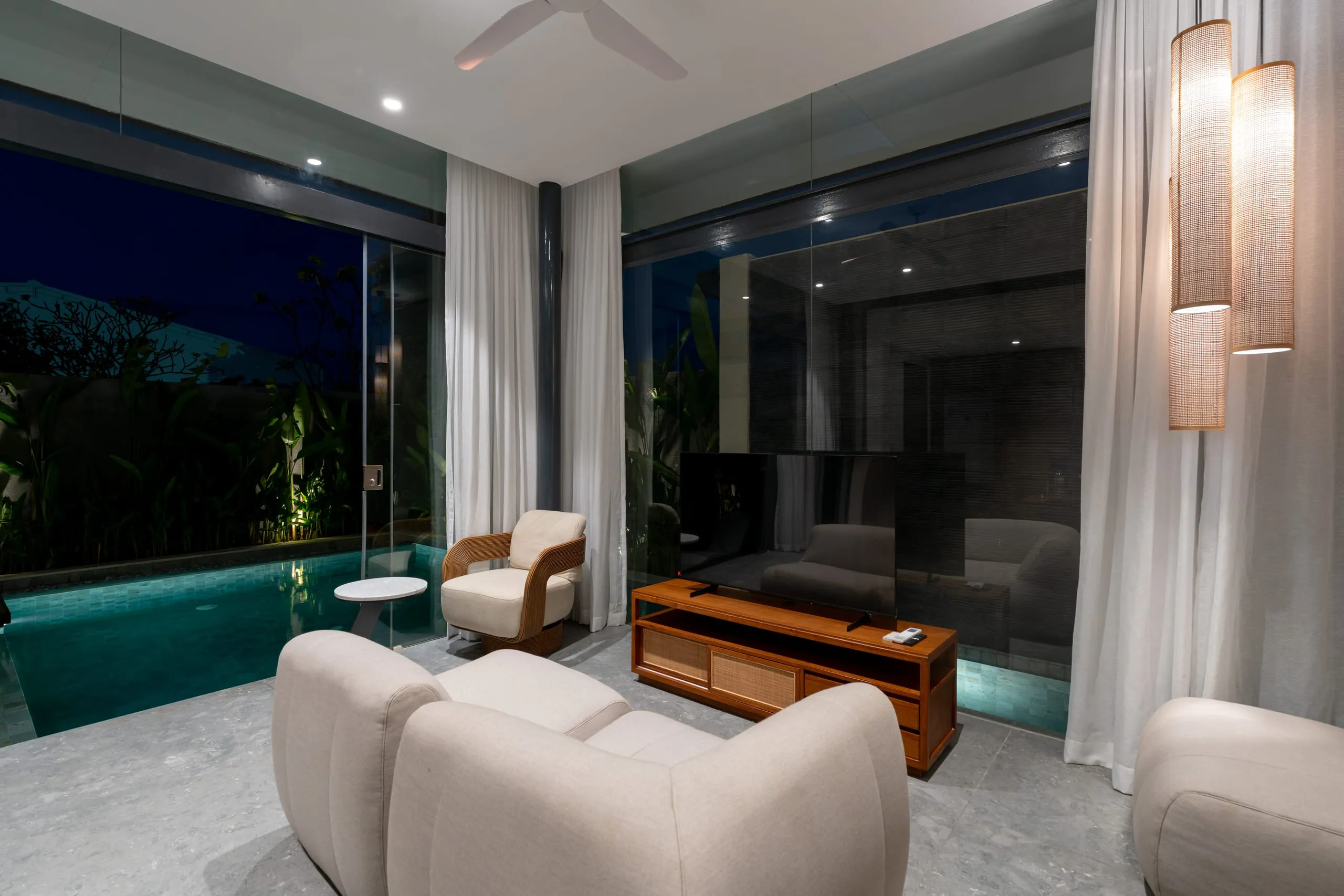 Completed Pronoia one-bedroom villa, Jimbaran — professional photography