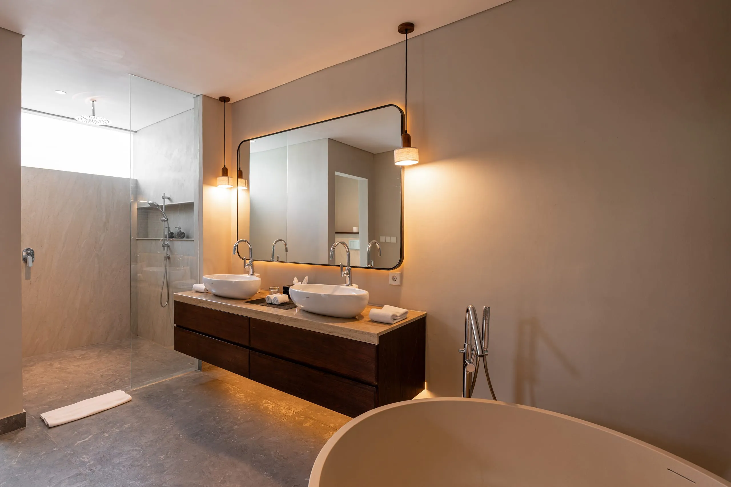 Completed Pronoia two-bedroom villa, Jimbaran — professional photography