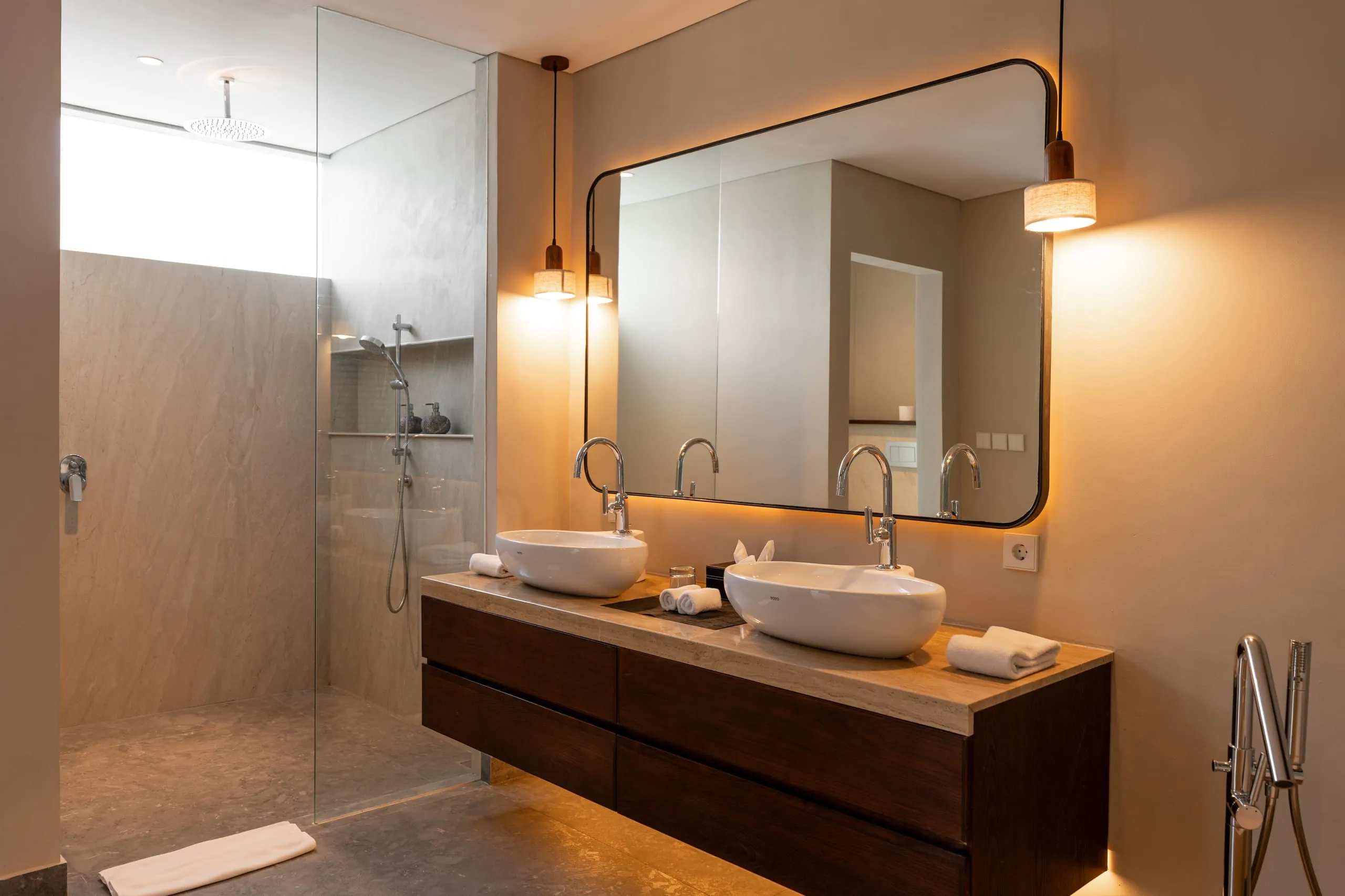 Completed Pronoia two-bedroom villa, Jimbaran — professional photography
