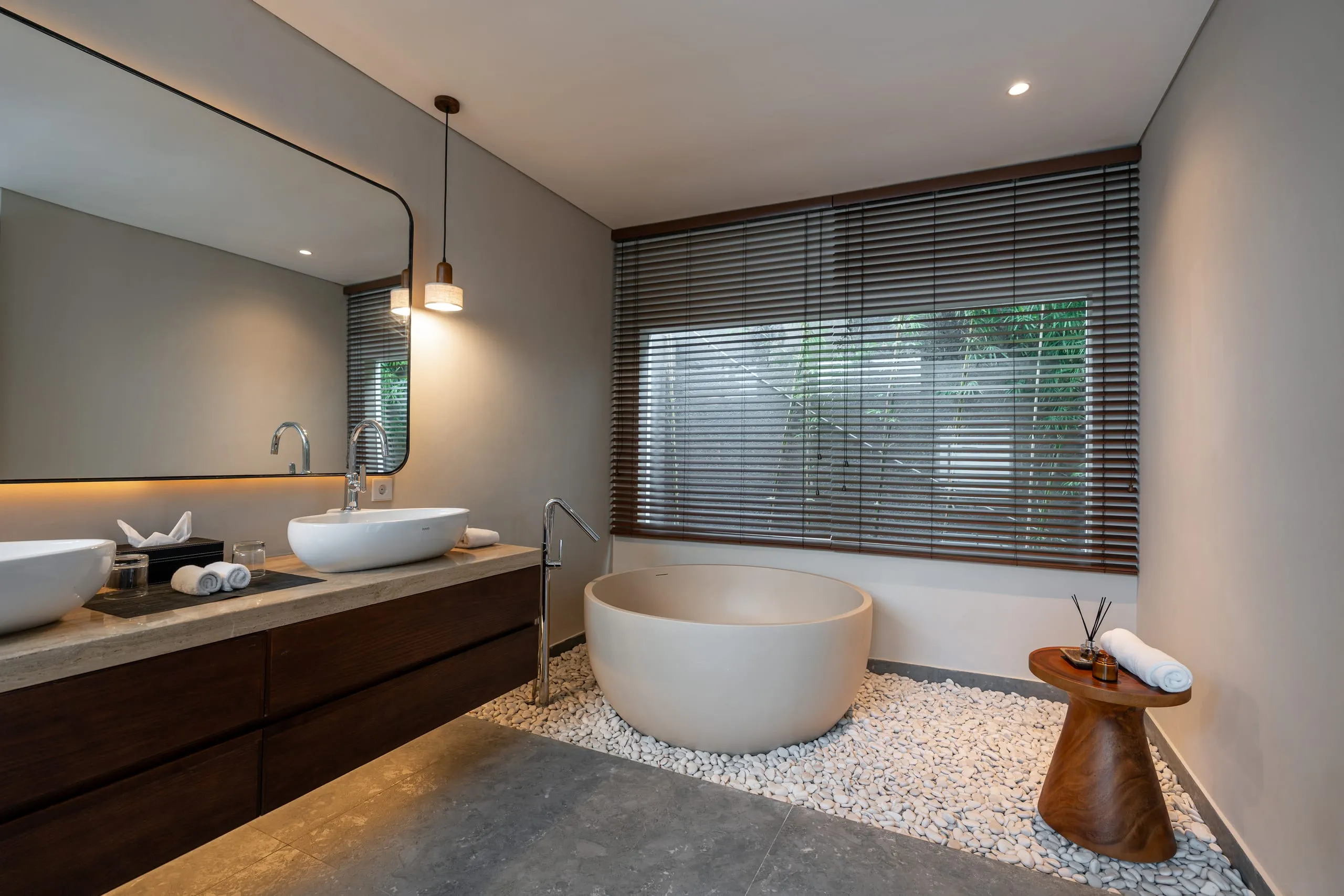Completed Pronoia two-bedroom villa, Jimbaran — professional photography