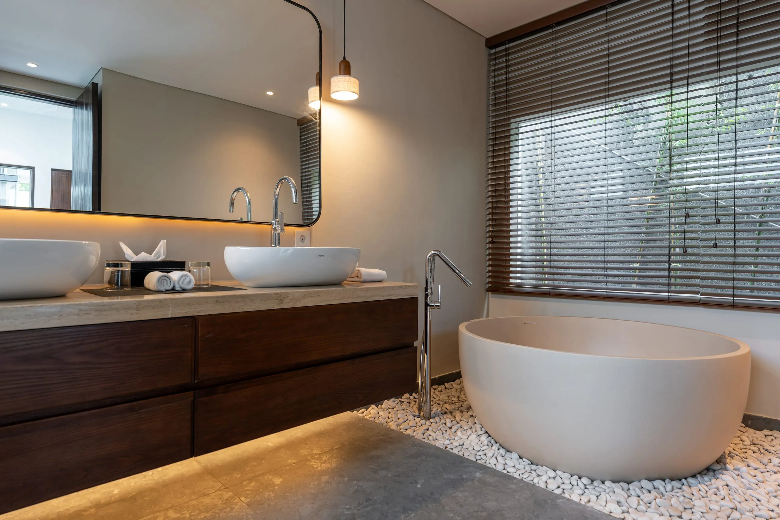 Completed Pronoia two-bedroom villa, Jimbaran — professional photography
