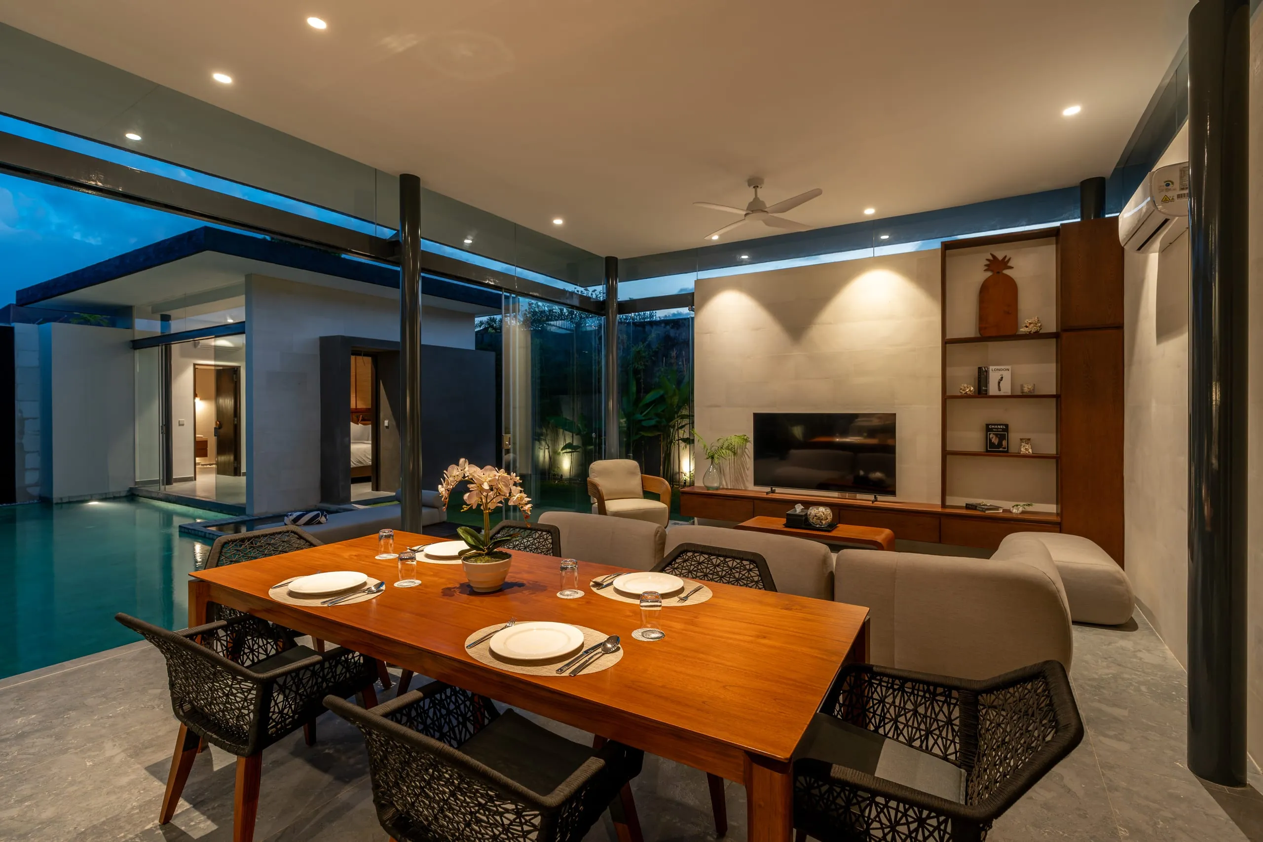 Completed Pronoia two-bedroom villa, Jimbaran — professional photography