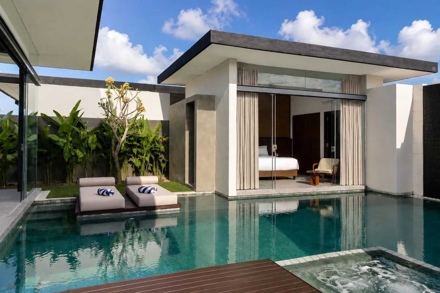 Completed Pronoia two-bedroom villa, Jimbaran — professional photography