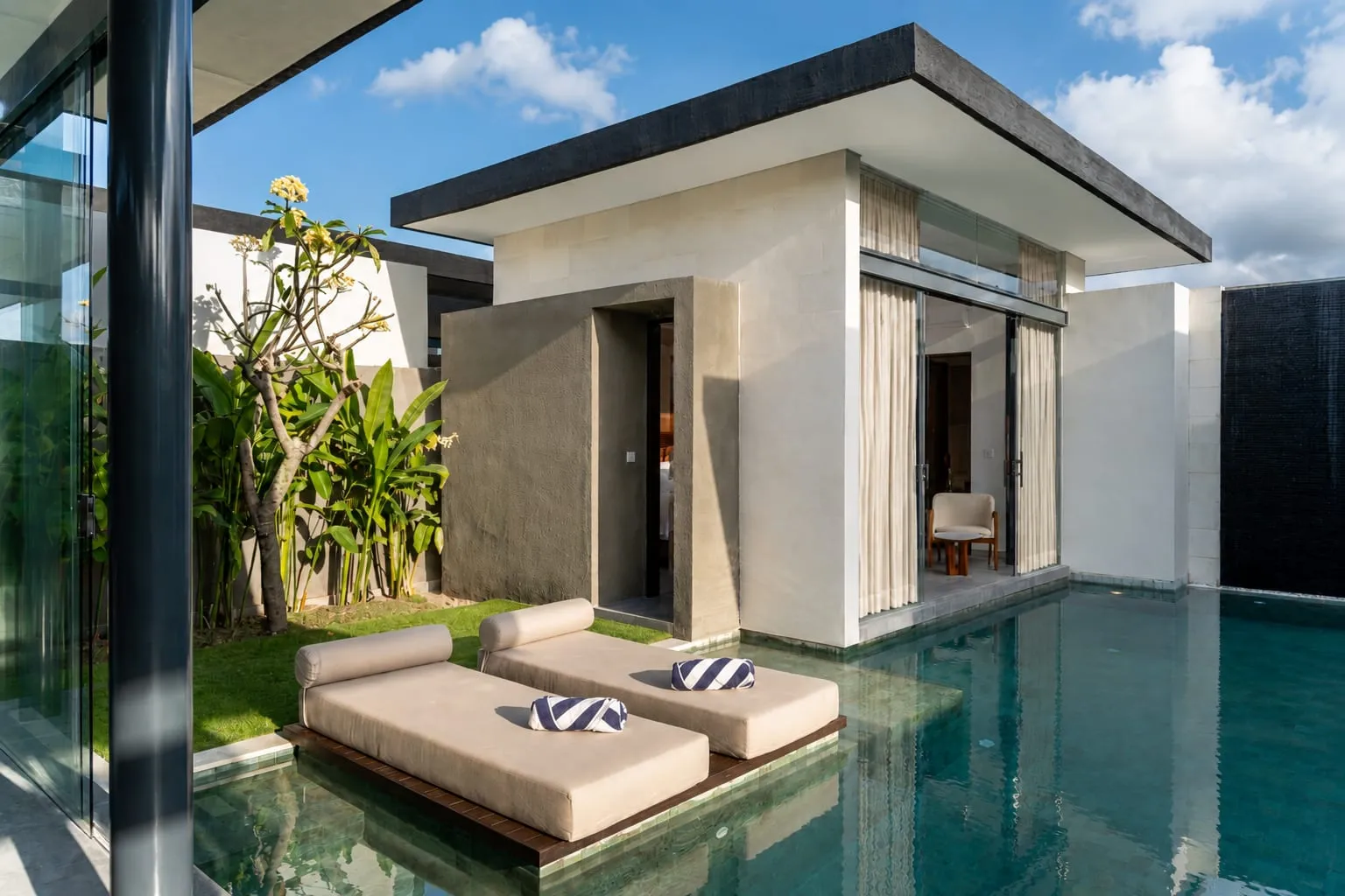 Completed Pronoia two-bedroom villa, Jimbaran — professional photography
