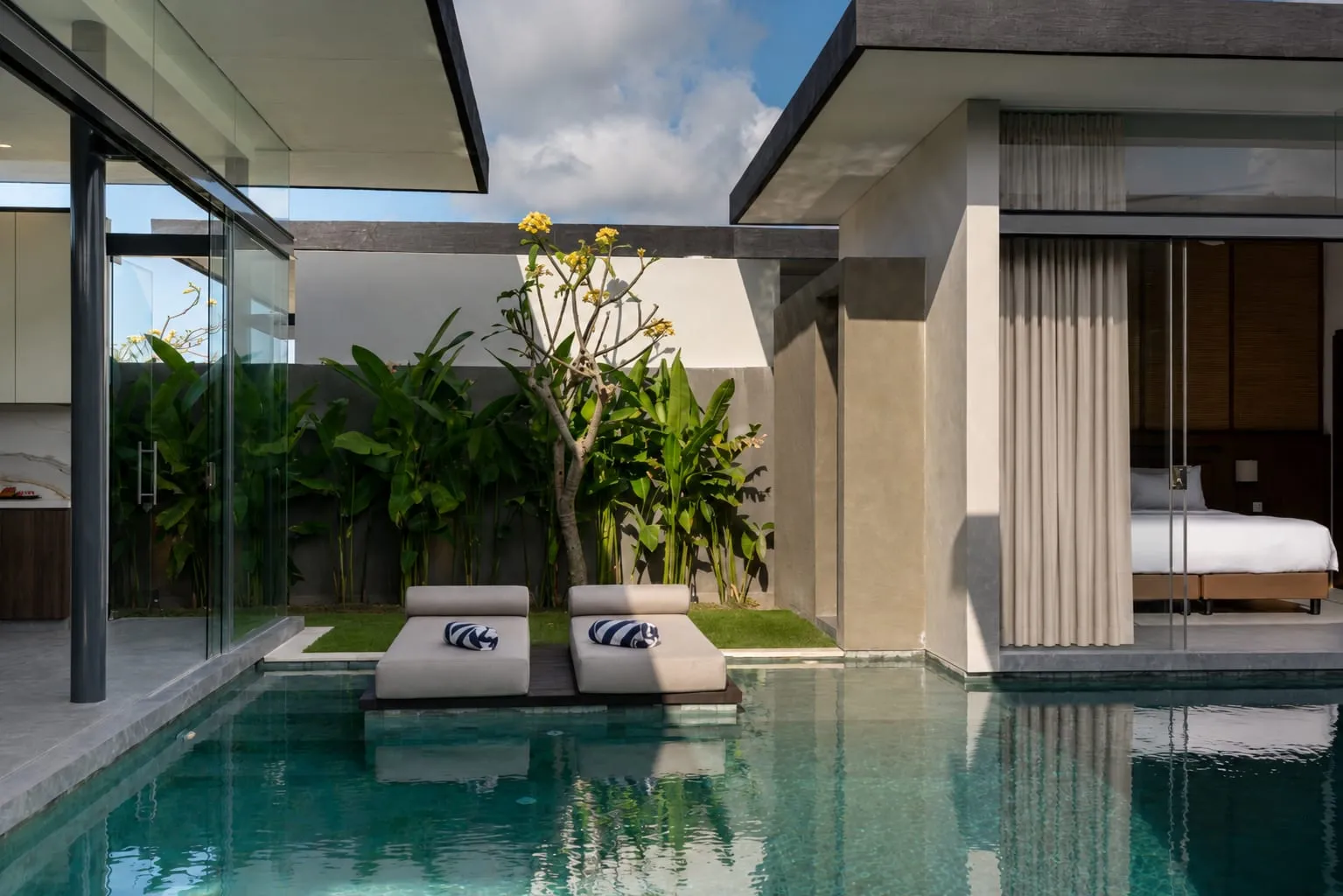 Completed Pronoia two-bedroom villa, Jimbaran — professional photography