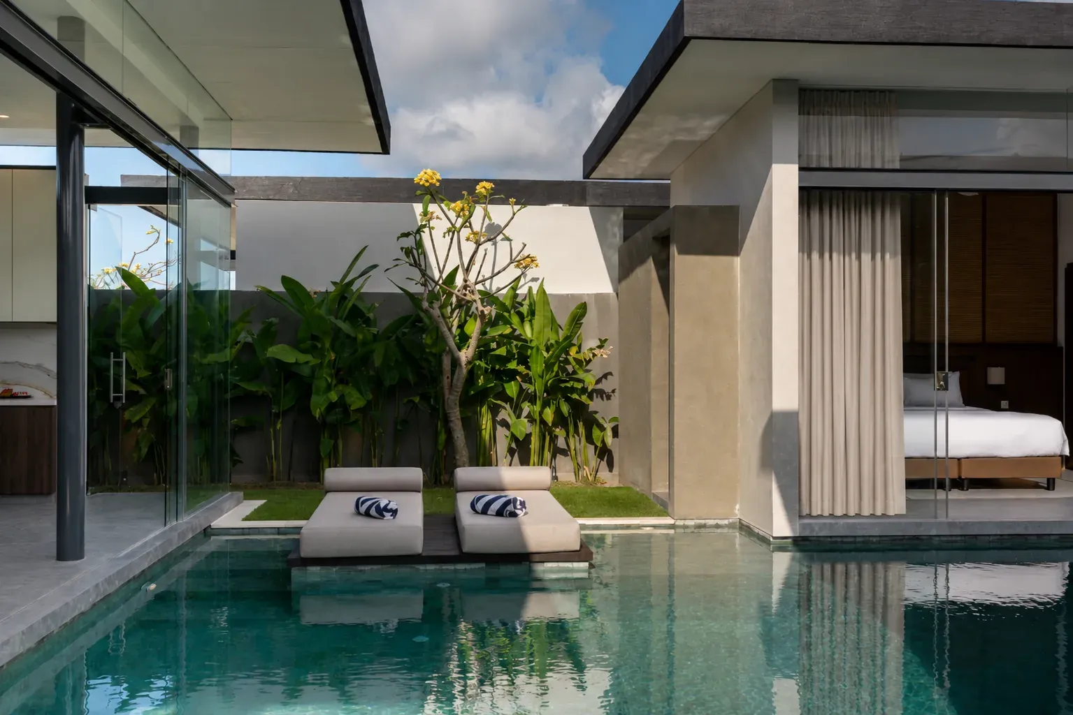Pronoia two-bedroom villa — private pool (completed Phase 1 photography)