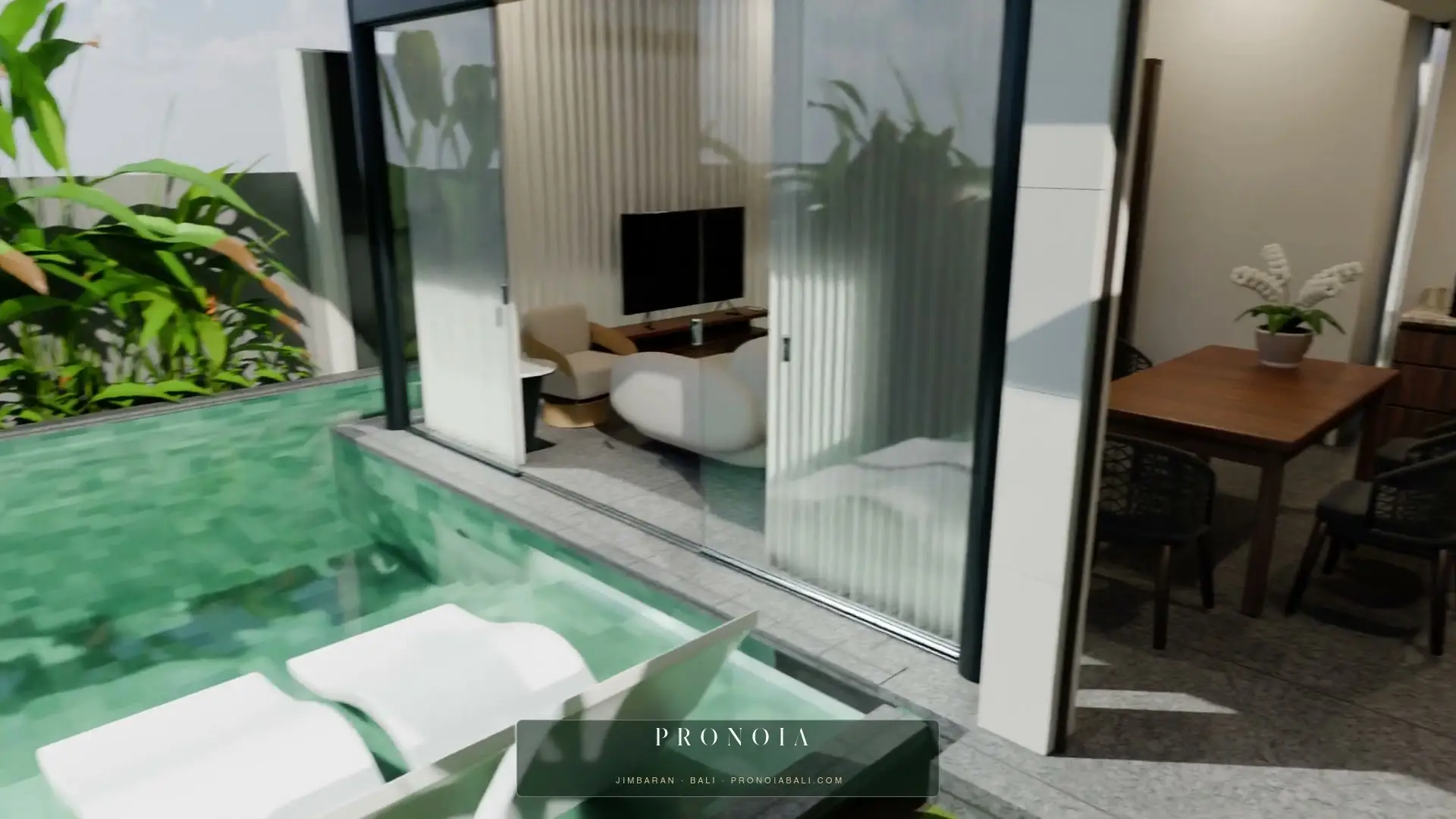 Inside the current 1-bedroom villa design — 1-Bedroom Villa